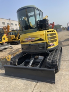 Envío gratis: Excavadora hidráulica de orugas mini usada Yanmar Vio55 de 5.5 toneladas, excavadoras hidráulicas mini usadas Vio55 Vio35 30 VIO50 - Product Image 3