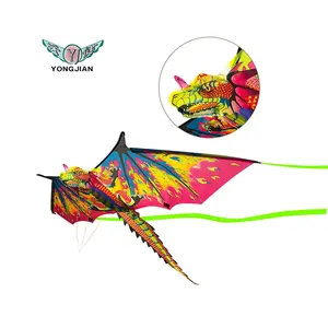 dragon kite manufacturer in weifang china dragon kite flying long tail dragon kite
