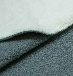 Tissu polaire GRS certifié, 100 % polyester, doux, bouclé, tissé, double face, épais, coupe-vent, pour canapé et filles - Vente chaude - Product Image 2