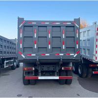 Camion lourd diesel neuf HOWO 6x4, 12 roues, benne minier 20 m³, 371-375 ch, boîte de vitesses FAST