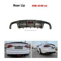 Diffuseur de pare-chocs arrière en fibre de carbone pour Audi A4 B8 Sline S4 2009-2012, garde de pare-chocs arrière non standard en FRP