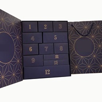 Leere Adventskalender-Box Kleine Mindestbestellmenge, Niedrige Mindestbestellmenge für Kleinunternehmen