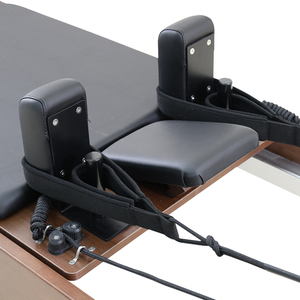 Machine de Pilates Reformer la plus populaire 2026 pour la gym et le fitness, avec lit en bois de noyer, pour studio de Pilates et cours privés - Product Image 6