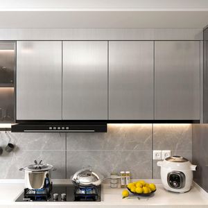 PVC Modern Decorative Film <b>Peel</b> <b>Stick</b> Countertop Metallic <b>Wallpaper</b> Self Adhesive Kitchen Waterproof Heat Insulation - Product Image 4