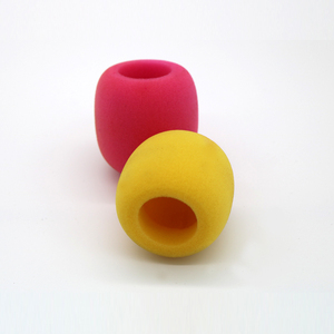 Housse de microphone lavable épaisse de haute qualité, éponge de microphone colorée, éponge anti-éclaboussures pour microphone - Product Image 4