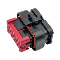 Conectores Eléctricos Automotrices Impermeables Haidie de 23 Pines, Tipo Ampseal, Hembra, 12V, Cobre y Nylon, 776286-1 para TE