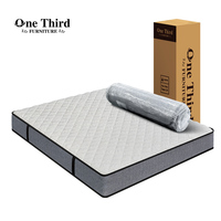 Matelas hybride orthopédique moderne King Size poche ressort hélicoïdal mousse à mémoire de forme pour chambre à coucher meubles d'hôpital housse en tissu Colchones