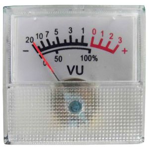 Medidor VU de panel analógico de 0 a 3 dB, indicador de nivel de audio para equipos de estudio - Product Image 1