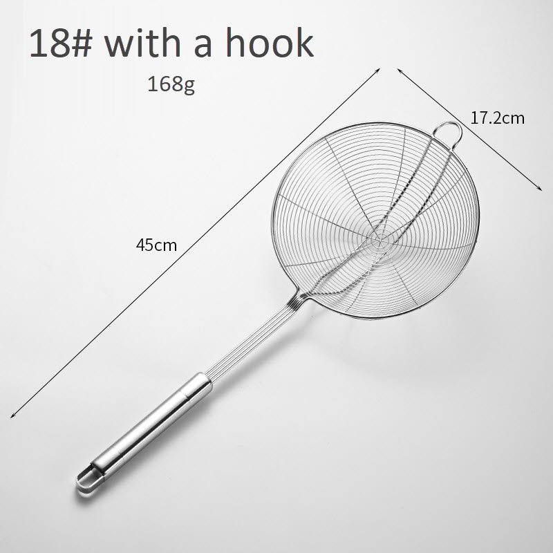 Silver 18# with a hook