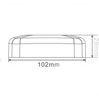 360 °   Détecteur de mouvement PIR longue portée pour plafond, détecteur infrarouge réglable 4m*20m avec réglage du temps et de la luminosité pour éclairage de plafond haut