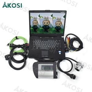 Multiplexeur WiFi DOIP MB Star C4 Plus avec logiciel SSD en option, outil de diagnostic SD Connect C4 OBD2 pour voitures et camions Mercedes-Benz + CF53 - Product Image 1