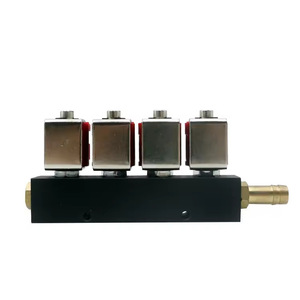 Kit Unit Kontrol 4 Silinder 2/3 Ohm untuk Konversi Kendaraan LPG/CNG dari Oli ke Gas, Red Spray Rail, Aksesoris Mobil Mesin - Product Image 2