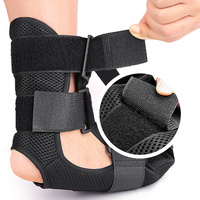 Attelle de nuit souple pour fasciite plantaire, attelle plantaire pour dormir, tendinite d'Achille, pied tombant