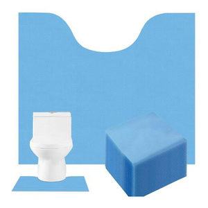 Tappetino Super assorbente <span class=keywords><strong>e</strong></span> antiscivolo WC monouso bagno bagno bagno Non tessuto tappetino - Product Image 2