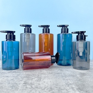 Wholesale Eco-friendly PET 300ML & 500ML Refillable Shampoo & Body Wash <b>Pump</b> <b>Bottle</b> Empty Plastic Packaging Container for Lotion - Product Image 4