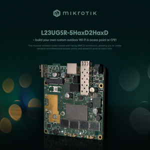 เราเตอร์ไร้สาย MikroTik L23UGSR-5HaxD2HaxD พร้อม WEP QoS รองรับ Wi-Fi แบบดูอัลแบนด์ ใช้ CPU IPQ-5010 มีพอร์ต LAN 8 พอร์ต รุ่น US - Product Image 3