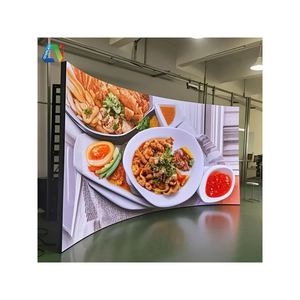Globo Led pantalla 640X480mm interior pantalla Digital Video Wall P1.53 tienda capilla sala de estar TV Ultra ligero HD pantalla LED - Product Image 1