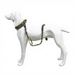 Collier tactique robuste pour chien, personnalisé et imprimé, avec poignée réglable, en polyester souple, à dégagement rapide - Product Image 3
