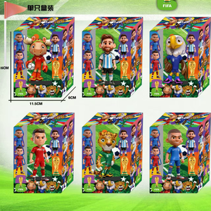 Figuras <span class=keywords><strong>de</strong></span> Mascotas <span class=keywords><strong>de</strong></span> <span class=keywords><strong>la</strong></span> Copa Mundial <span class=keywords><strong>de</strong></span> Fútbol 2026 <span class=keywords><strong>de</strong></span> Estrellas del Fútbol como <span class=keywords><strong>Messi</strong></span>, Ronaldo, Mbappé, Neymar, Modelo <span class=keywords><strong>de</strong></span> Exhibición - Product Image 5