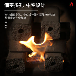 Bbq Charcoal 5 20 Catties Pack Smokeless Easy Ignite Long Burning Environmental Friendly Whole Box For Bbq Grill - Product Image 2