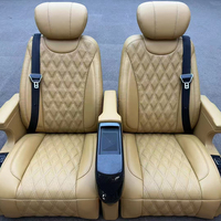 Asiento de sofá de coche de alta calidad Vip asiento de segunda fila con cuero de lujo para Toyota Corolla Lc200 Lc300