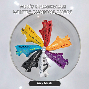 Zapatos Deportivos para Hombre Otoño Invierno, Diseño de Malla Transpirable con Amortiguación de Aire y Características Resistentes al Desgaste, Plantilla de Goma - Product Image 2