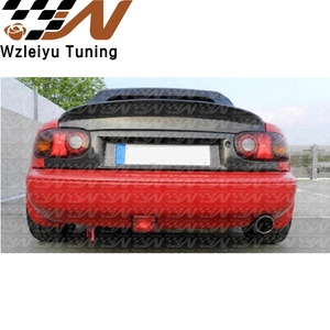 Matrícula de maletero trasero de fibra de carbono estilo E de alta calidad apta para Mazda Miata <span class=keywords><strong>MX5</strong></span> <span class=keywords><strong>NA</strong></span> montaje de lujo - Product Image 3