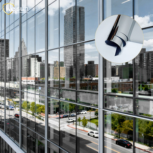 Phim cách nhiệt ô tô Wesun Silver hai lớp, mạ bạc, màu <span class=keywords><strong>chrome</strong></span> gương, khả năng cản nhiệt cao, chống tia UV, bảo vệ riêng tư - Product Image 2