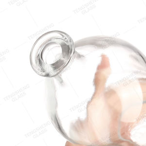 Brandyfles met platte vorm en rubberen kurkstop, gouden leverancier, nieuw product voor het bewaren van wijn en tequila - Product Image 4