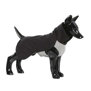 스트레치 플리스 애완동물 재킷 풀오버 플리스 코트 중대형견용 가을 야외 착용 따뜻하게 유지하는 애완동물 의류 - Product Image 4