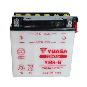Batería de Motocicleta Yuasa Yb9-B 12V 9Ah - Product Image 1