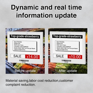 Écrans d'affichage de prix numériques médicaux de 5,83 pouces pour les chaînes de magasins - Product Image 3