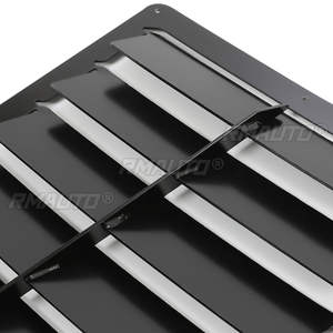 Par de Rejillas de Ventilación para Capó, Extractor de Calor, para Camaro Z28 IROC-Z IROC Teel 1985-1990, Entrada de Aire - Product Image 4