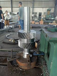 <span class=keywords><strong>Arbre</strong></span> d'engrenage <span class=keywords><strong>de</strong></span> <span class=keywords><strong>transmission</strong></span> en chevrons personnalisé CNC <span class=keywords><strong>de</strong></span> haute précision - Product Image 6