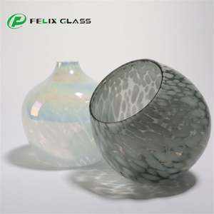 Abat-jour en verre soufflé à la main, couleurs variées, sur mesure, échantillons gratuits, fabricant chinois OEM, pour lustre et suspension. - Product Image 2