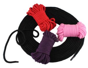 Grosir mainan seks pasangan tali ikatan SM 5 10 meter permainan dewasa seks Jepang terikat <span class=keywords><strong>Bdsm</strong></span> nilon lunak Cosplay Fetish mainan seks - Product Image 5