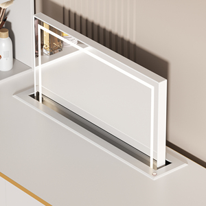 Solución Inteligente de Almacenamiento con Elevación Eléctrica, Tocador con <span class=keywords><strong>Espejo</strong></span> Oculto e Iluminación LED - Product Image 4
