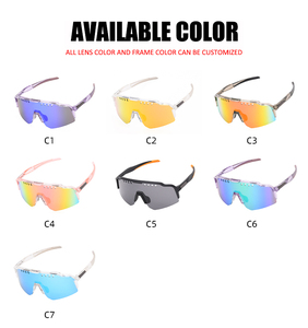Gafas de Sol Deportivas para Pickleball, Estilo Moderno, Logotipo Personalizado, Resistentes al Viento, para Ciclismo y <span class=keywords><strong>Running</strong></span>, <span class=keywords><strong>Lentes</strong></span> de Sol - Product Image 3