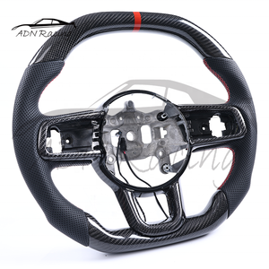 Volante Deportivo ADN de 3 Radios, Calefactable, de Fibra de Carbono para <span class=keywords><strong>Jeep</strong></span> <span class=keywords><strong>Wrangler</strong></span> JK Gladiator JL 2018-2026 - Product Image 3