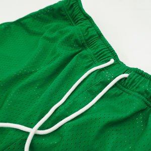 Luxury Breathable Jogger Gym Basketball Mesh Shorts, Comfortable Quick-Drying Double <b>Layers</b> String Polyester Mesh Shorts - Product Image 6