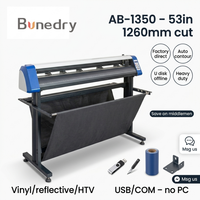 Plotter de Corte de Vinilo AB-1350 de 58 Pulgadas Directo de Fábrica con Alimentación Automática y Corte Automático por Subsecciones para Adhesivos Gráficos Grandes
