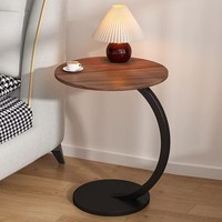 Table d'appoint en bois minimaliste, table de chevet mobile moderne et simple, petite étagère de rangement, meubles pour salon et chambre à coucher