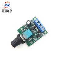 Contrôleur de vitesse de moteur CC PWM 30W 2A Basse Tension 1.8V-15V Module de commande réglable pour régulation de vitesse de ventilateur Modèle de contrôle IC