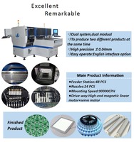 Machine de sélection et de placement SMT entièrement automatique pour BGA, technologie de montage en surface ICs