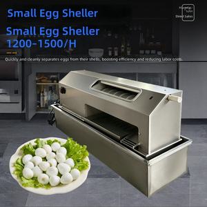 Máquina peladora de huevos automática de acero inoxidable para plantas de procesamiento de alimentos - Product Image 3