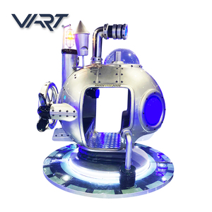 Maquette de réalité virtuelle 9D, appareil pour jeux, <span class=keywords><strong>sous</strong></span>-marine, simulateur de tir VR pour enfants, en vente - Product Image 1