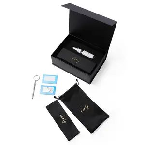 luxury custom packaging boxes for sunglasses luxury package case glasses leather eyeglass case set