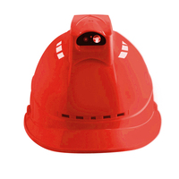 Éclairage de caméra de casque intelligent 4G GPS Wifi étanche pour la construction ferroviaire et le minage