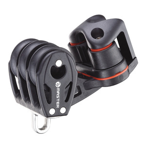 รอกหลักขนาด 29 มม. พร้อมรอกสามชั้นขนาด 8 มม. และคลีท สำหรับอัพเกรดเรือใบ - Product Image 1