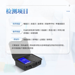 Portable Raman Spectrometer IN-TLM1 Food Safety Additive Testing Equipment - Product Image 1